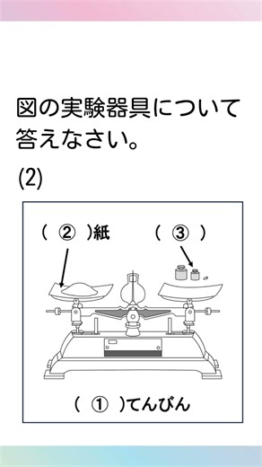 [Q&A] Junior High School Science: "Names of Laboratory Equipment ③" #Shorts