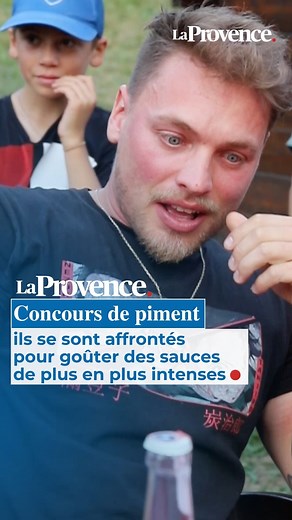 16K views · 82 reactions | ️ Ils étaient 17 à relever le défi, ce vendredi 18 juillet, lors du tout premier concours de mangeurs de piment organisé dans la vallée de l’Ubaye. À Uvernet-Fours, les participants ont goûté des sauces de plus en plus intenses avant de s’affronter en finale. Tous les quatre finalistes ont été déclarés ex-aequo. | La Provence | Facebook