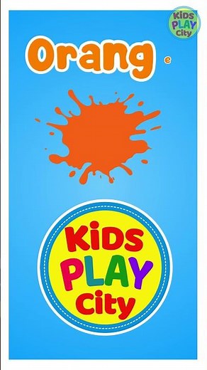 Learn The Colors! | 🔴🟠🟡 Red, Orange, and Yellow!| ‪@kidsplaycity‬