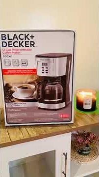 ريفيو صانعه القهوه بلاك اند ديكر DCM85☕️