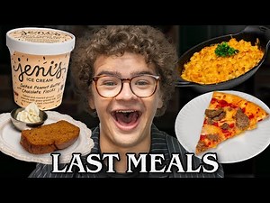 Stranger Things' Gaten Matarazzo Eats His Last Meal