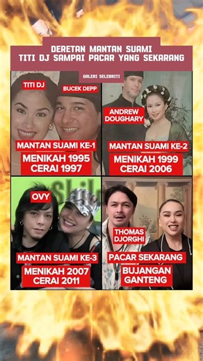 Deretan Mantan Suami Titi DJ Hingga Pacar Yang Sekarang