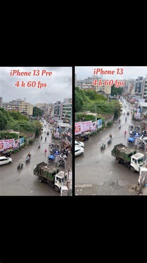iPhone 13 Pro vs iPhone 13 Camera Comparison 📸 | Is the Pro Camera Worth It? #iphone13 #iphone13pro