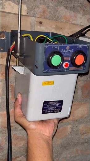 Submersible Pump Starter Oil Change Tutorial #repair #fanrepair