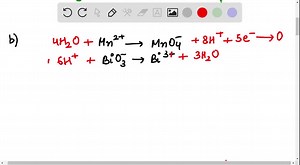 SOLVED:Balance the following skeleton reactions and identify the oxidizing and reducing agents: (a) Sb(s)+NO3^-(a q) ⟶Sb4 O6(s)+NO(g)[ acidic ] (b) Mn^2+(a q)+Bi O3^-(a q) ⟶MnO4^-(a q)+Bi^3+(a q)[ acidic ] (c) Fe(OH)2(s)+Pb(OH)3^-(a q) ⟶Fe(OH)3(s)+Pb(s)[ basic ]