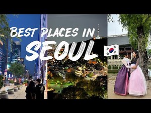 Korea Travel Vlog: SEOUL vlog (BEST things to do in Korea) 🇰🇷