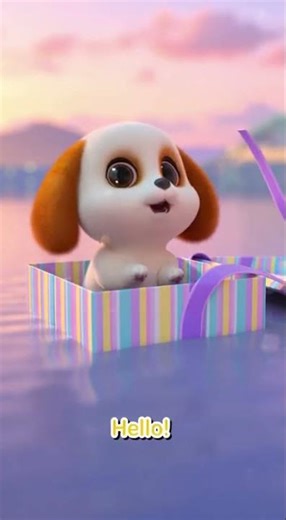 🎁 What's in the box?! ✨ Piňu's big surprise! Is it a puppy? Watch & guess! 🐾💖🐶 #puppy