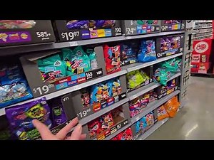 Walmart Halloween Candy Walk-Through w/Crinkles 2025
