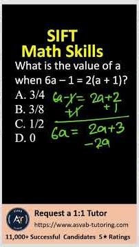 🔥 Easy SIFT Math Question — But MOST People Miss It! 🧠✈️#sifttest #armyaviation #armypilot