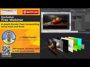 In-depth Render Pass Compositing using Maya and Nuke | Mr. Chetal Gazdar