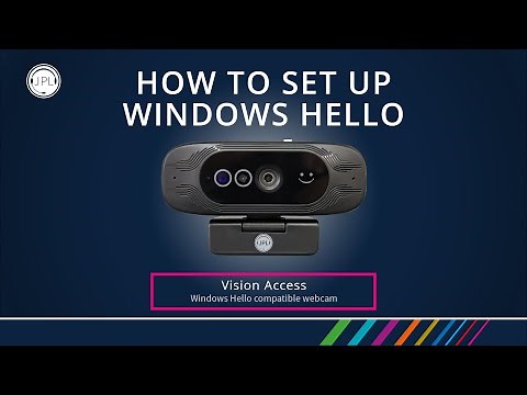 How to set up the Vision Access with Windows Hello on Windows 10