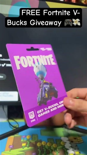 FREE Fortnite V-Bucks Giveaway 🎮💸
