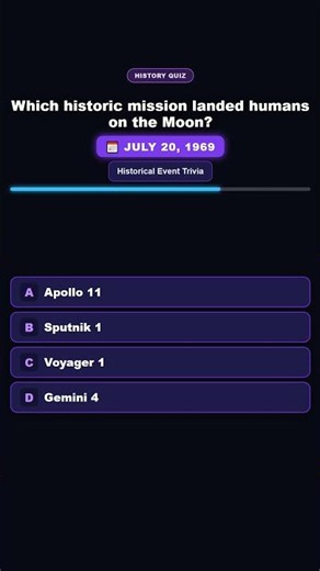 Only History Buffs Know This Historic 1969 Event! 🌕