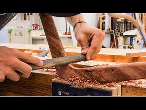 Carving A Boomerang From Brazilian Ipe