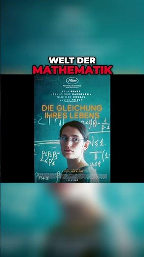 Entdecken Sie die wunderbare Welt der Mathematik im Film! Die Gleichung ihres Lebens