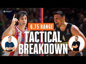 Partizan vs Crvena Zvezda INTENSE Belgrade Derby TACTICAL BREAKDOWN by 6.75 Range