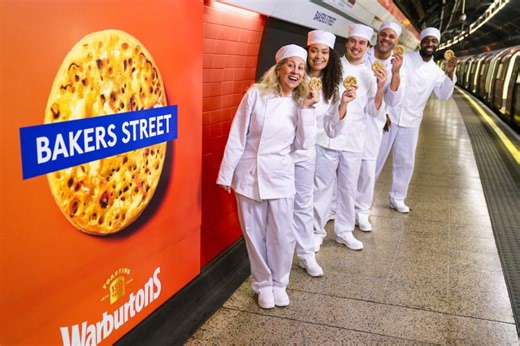 Warburtons puts Morgan Freeman on the Tube tannoy