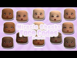 Berry Avenue Face Codes New Miracle Cheeks 1🧡 Variant Skintones 👄 | #roblox #Bloxburg #brookhaven