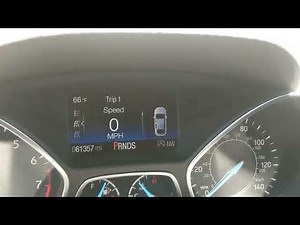 velocometro odometro digital en 2017 Ford Escape SE