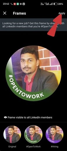 How to Set Open to Work on LinkedIn | LinkedIn Me Open To Work Kaise Lagaye #linkedin #shorts