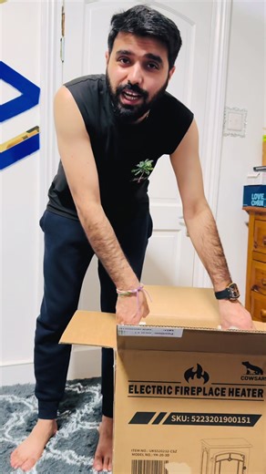 Electric Fireplace Heater 59% Off – Stay Cozy