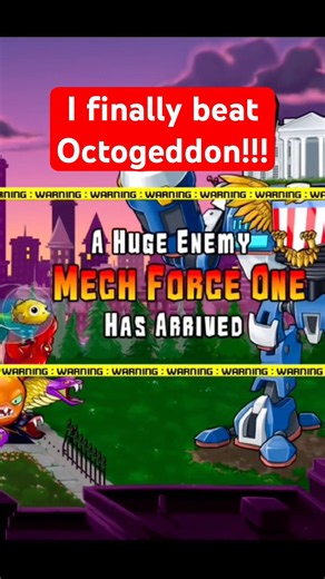 I finally beat Octogeddon! #gaming
