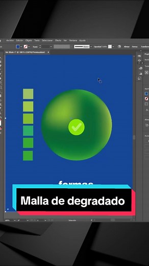 Aprende a usar la malla de degradado en Illustrator