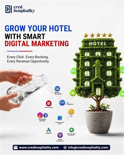 Cred Hospitality Grow Your Hotel with Smart Digital Marketing