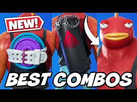 BEST COMBOS FOR *NEW* FISH THICC SKIN (DEFAULT STYLE)! - Fortnite