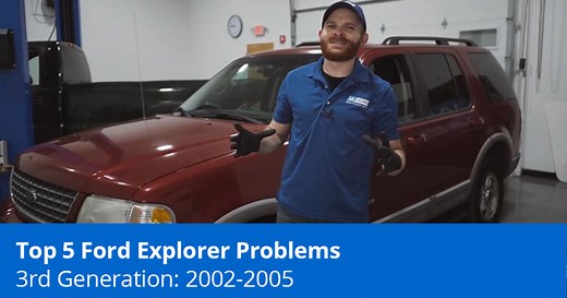 Most Common Ford Explorer Issues - 3rd Gen (2002 to 2005) - 1A Auto