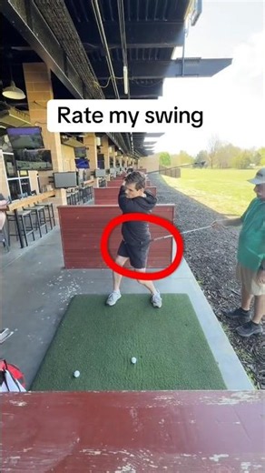 Why you don’t stand in front of a golfer 💀