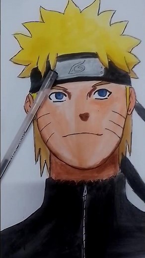 😇🥶How to Draw Naruto 🔥 Step by Step | Easy Naruto Drawing for Beginners (Anime Art Tutorial)