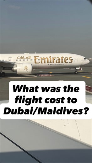 Jonathan Wong on Instagram: "Round trip flight ticket breakdown on Emirates to Dubai/Maldives per person: - Business class round trip if booked initially from Chicago to Dubai/Maldives: $7.000 - Economy class round trip if booked initially from Chicago to Dubai/Maldives: $1,200 - Early upgrade to business class at ticket counter from Chicago to Dubai: $1,200 - Early upgrade to premium economy at ticket counter from Dubai to Chicago: $800 - Dubai to Maldives and back remains economy class Total c