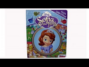 Sofia the first look and find book.Disney junior