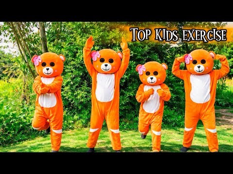 Top 10 exercise for kids 🥰 #healthykids #yogaforchildren #kidsfitness ￼