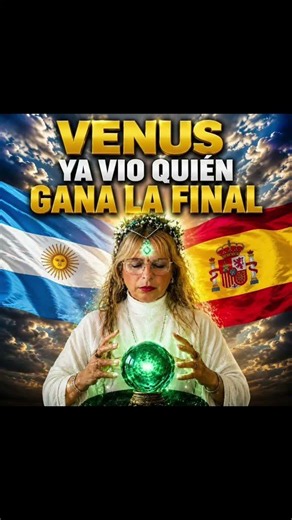 VENUS YA LO VIO… ¿QUIÉN GANA LA FINAL? 🏆La visión está revelada…