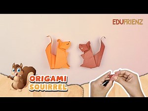 Easy Step by Step Origami Squirrel | How To