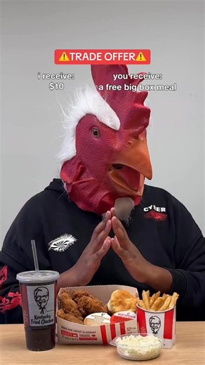 KFC on Instagram: "why yes…you can get a free Big Box meal when you spend $10 or more. Terms apply."