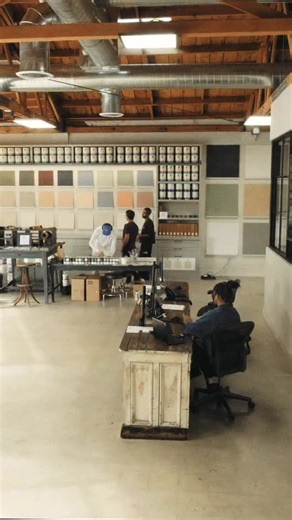 Portola Paints on Instagram: "Where the neighborhood comes to talk finishes - Saturday scenes at your local color library."