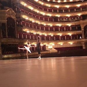 35K views · 2.8K reactions | Rehearsal at the Bolshoi Theater today with @ruslan_skvortsov_of and his teacher Nikolai Fadeyechev. | Maria Kochetkova | Facebook