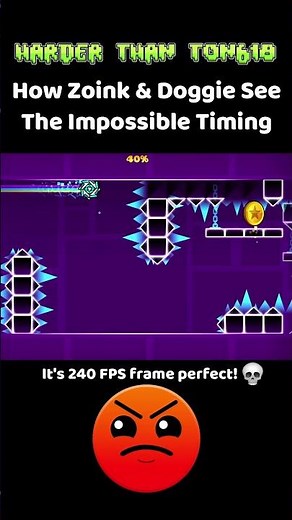 Geometry Dash Impossible Timing Coin in Cycles?