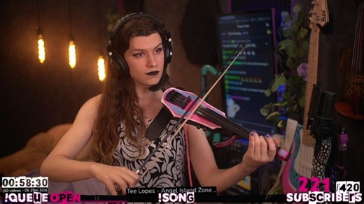 18 🖤 delicious violin 🖤 !howtorequest