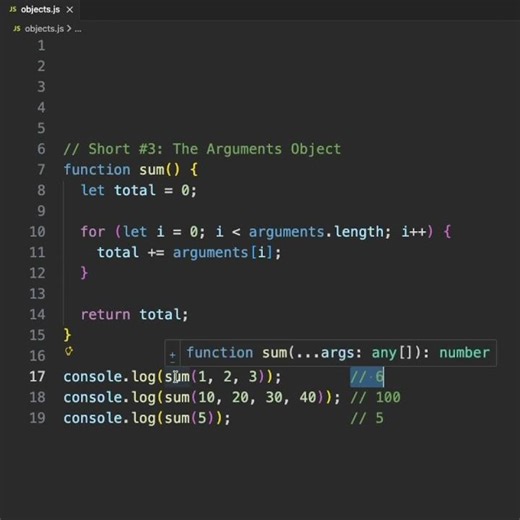 JavaScript's SECRET Arguments Object! 🤯 #javascript #programming