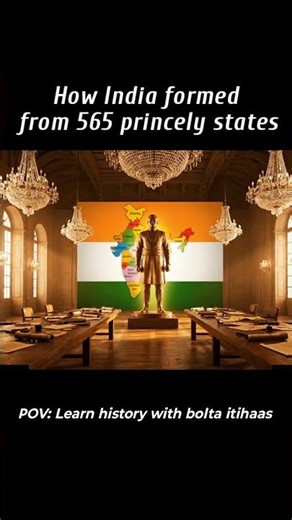 565 रियासतों से कैसे बना भारत?