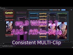 Rapid WAN2.2 Mega AIO with consistent character. UPDATED with GGUF! #comfyui #wanvideo