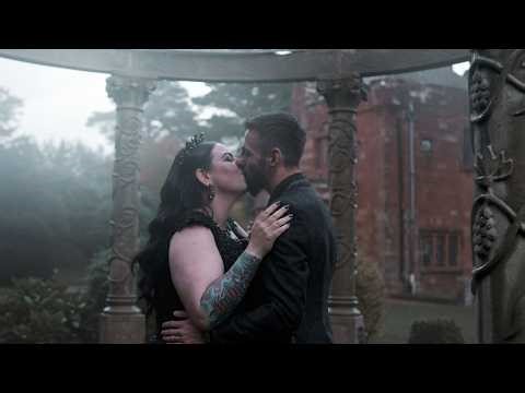 Gothic Dalston Hall Wedding - Megan & Andrew