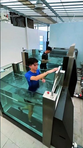 You’ve Never Seen a Gym Like This — China’s Underwater Treadmill Is Next-Level! #shorts