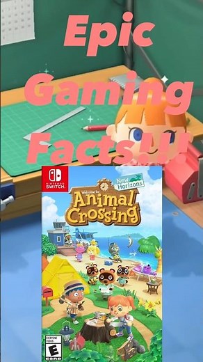 Epic Gaming Facts!!! Animal Crossing!! #animalcrossing #raymond #acnh #nintendo
