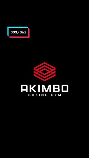 Akimbo boxing gym logo concept! A simple representation of a ring hehe #kc_logos #kc_logoschallenge #logoconcept #logoprocess