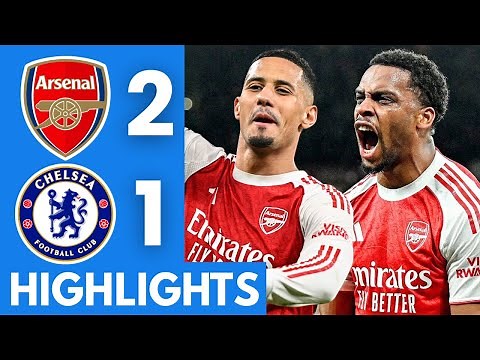 Arsenal vs Chelsea (2-1) Highlights | Premier League 2025/26